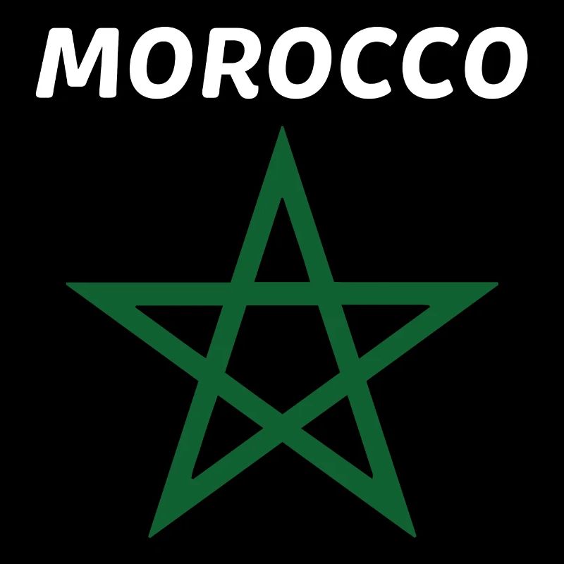 Idée cadeau du drapeau marocain