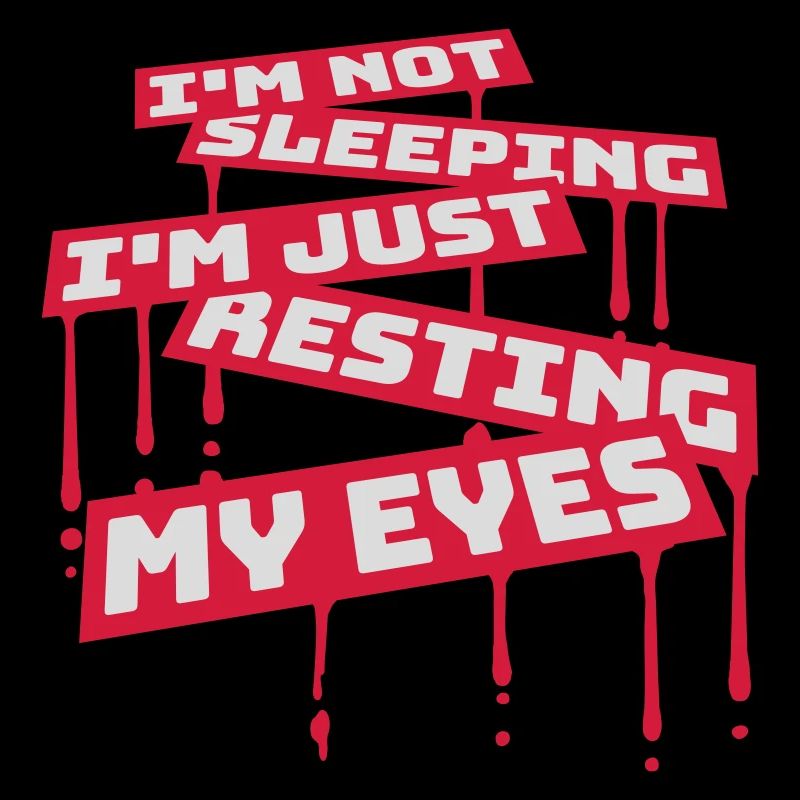im not sleeping Quote