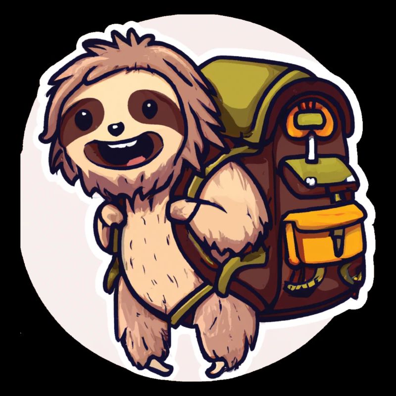 Hiking Sloth