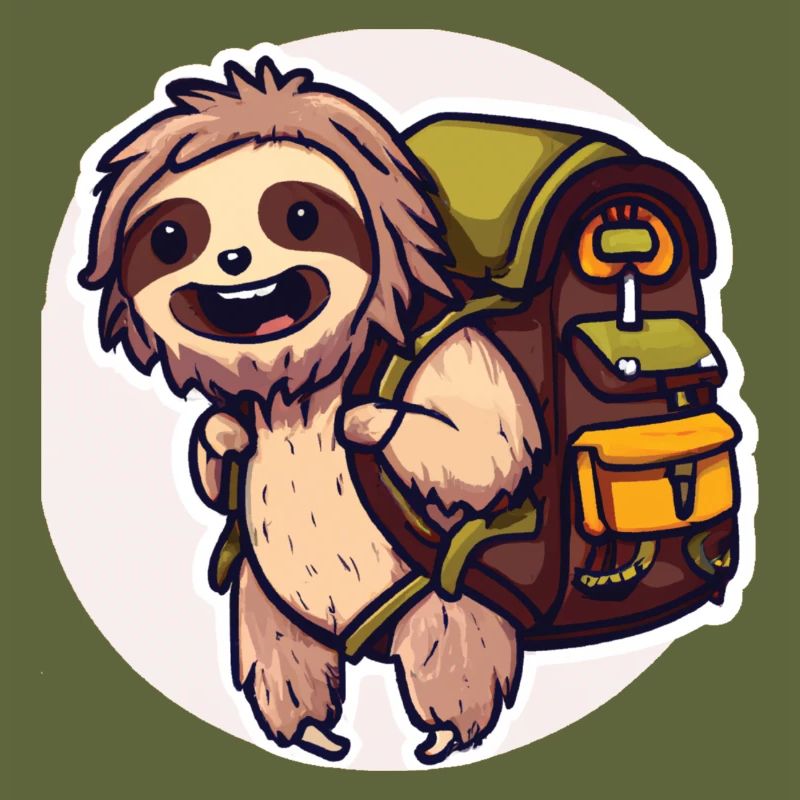 Hiking Sloth