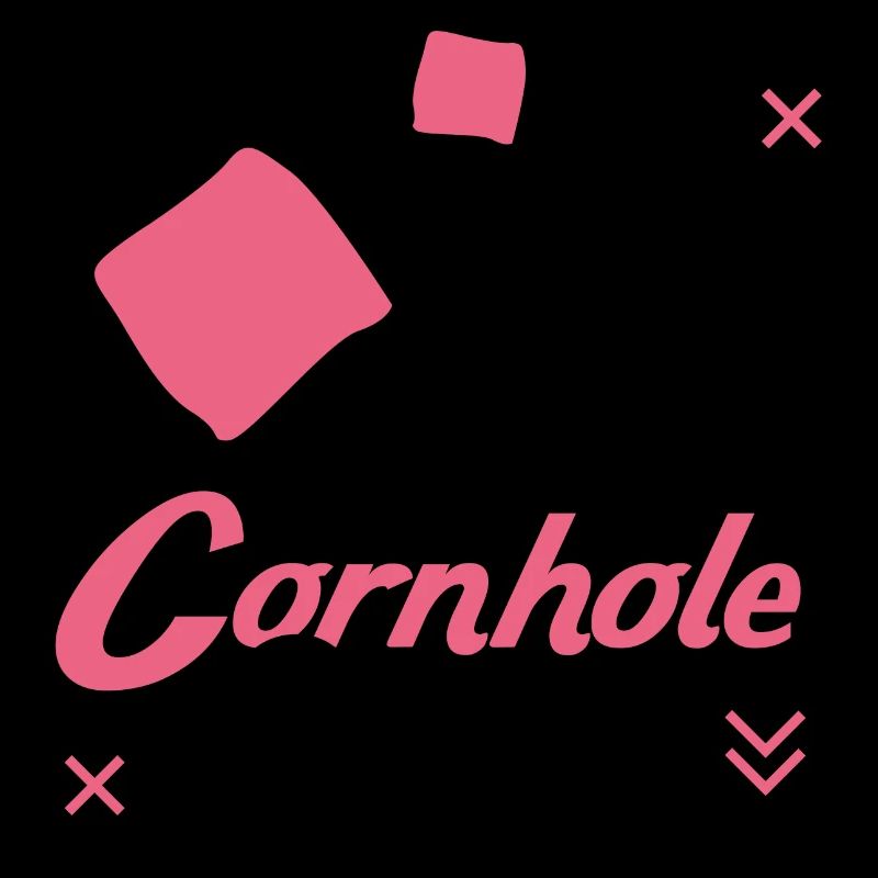 Cornhole Squad Ironic Saying Sack Tossing