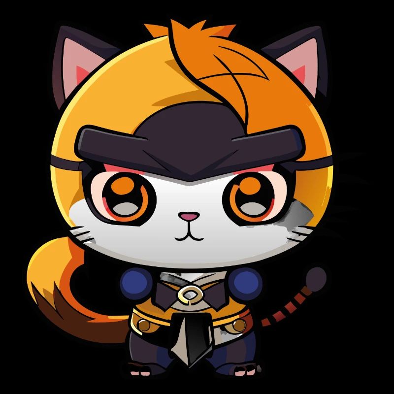 Ninja Katze Kung Fu Kitty