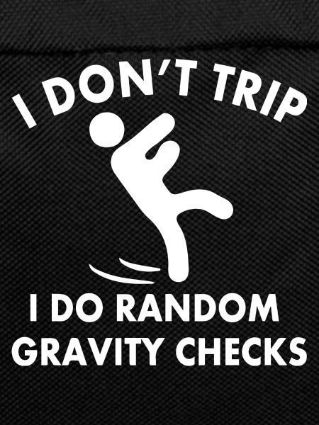 Random Gravity Checks Funny