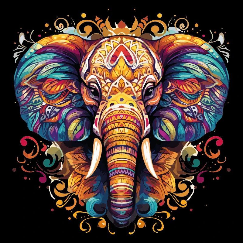 Sort d’éléphant mystique
