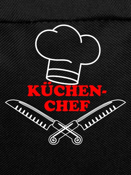 Küchenchef mit Messern