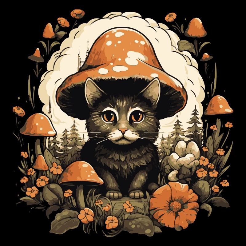 Chat cottagecore