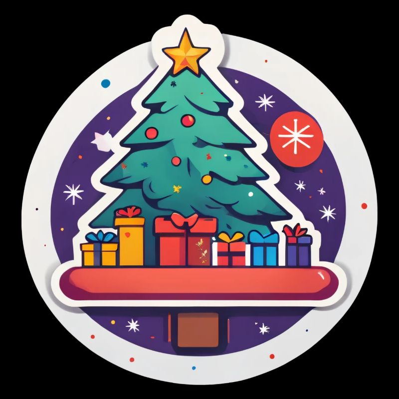Fichte und Geschenke