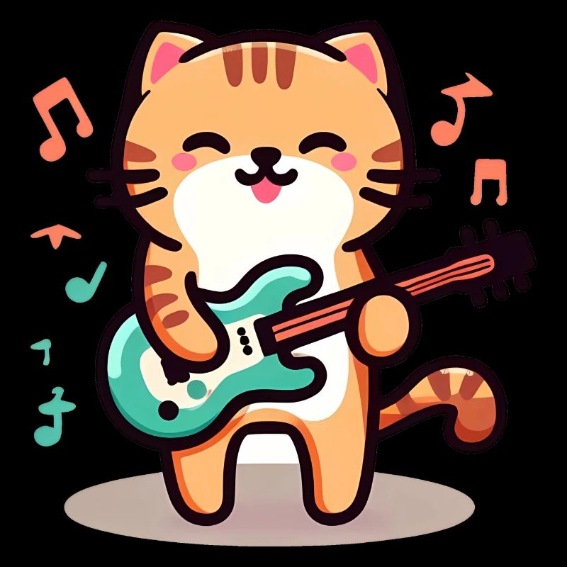 Rock n Roll Cat