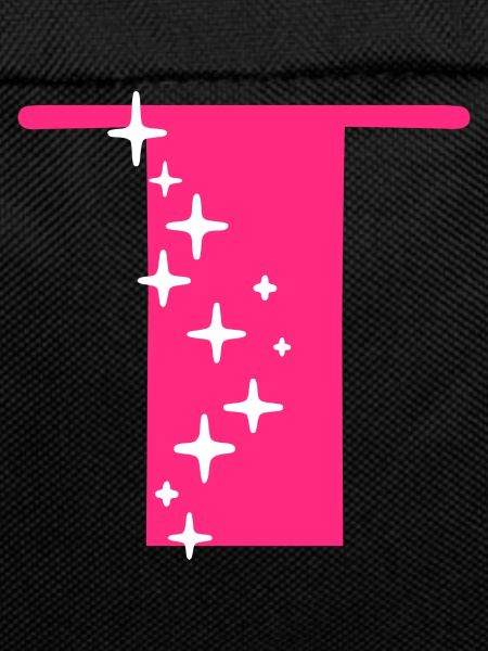 Letter T Glitter