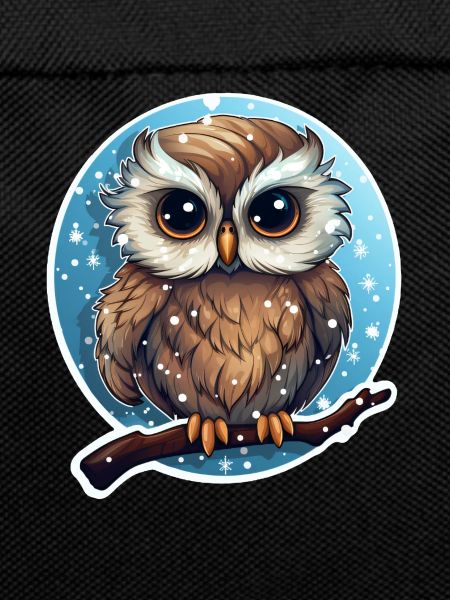 Winter Cute Owl