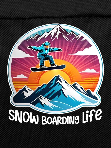 Snowboarding, snow and skiing