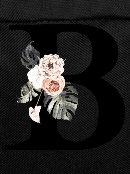 Tropical Floral B Letter