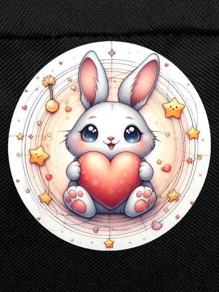Rabbit with heart