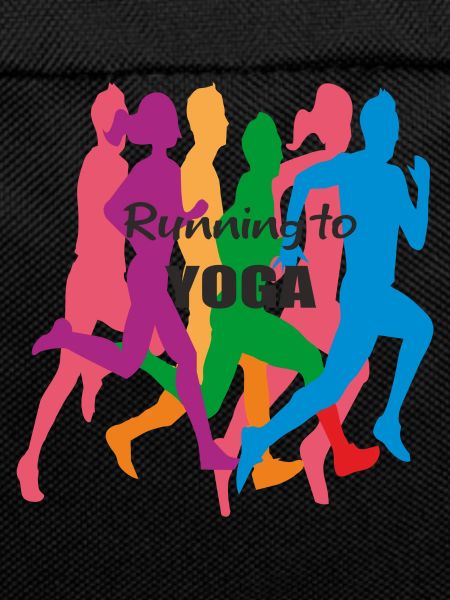 Running to yoga