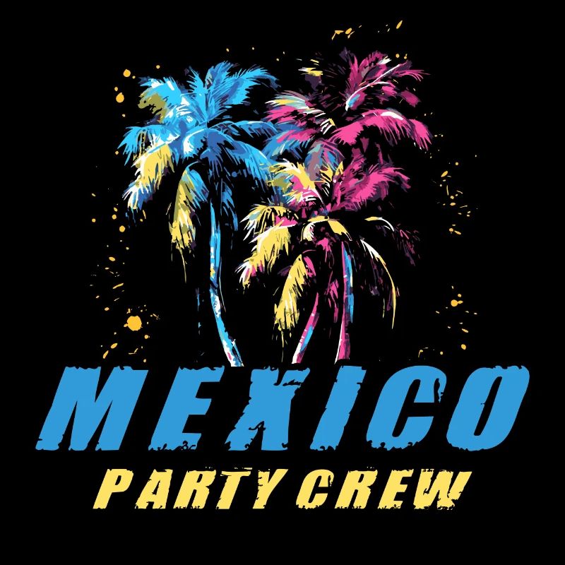 Mexique Party Crew Vacances Dire
