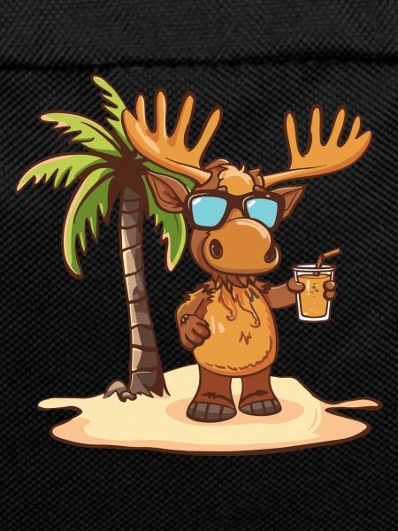 Moose Summer Beach Vacation