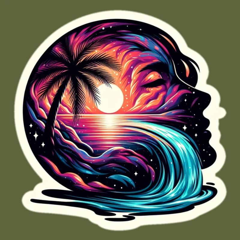 Palm and Galaxy