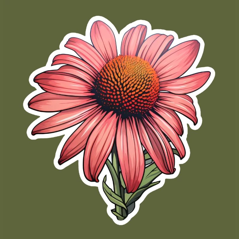 Echinacea flower