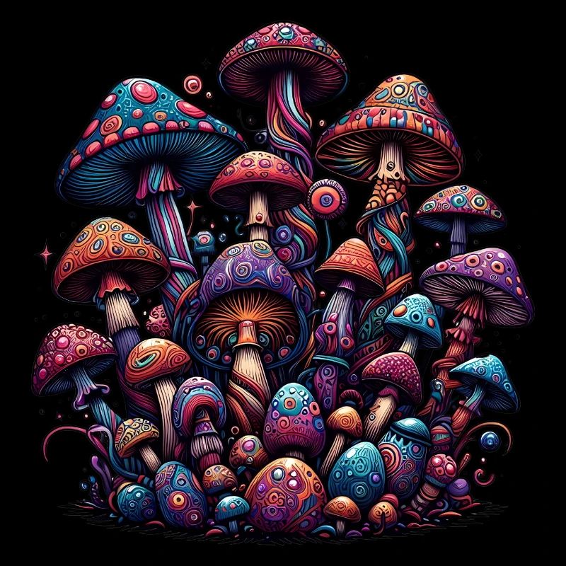 Psychedelic Mushroom Magic