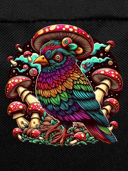 Psychedelische Eule