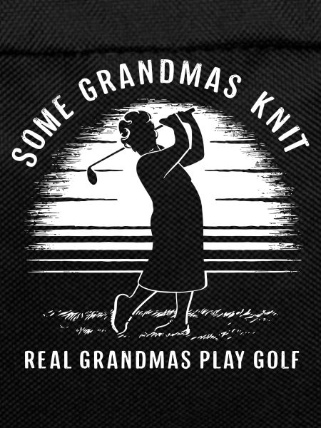 Real grannies playing golf
