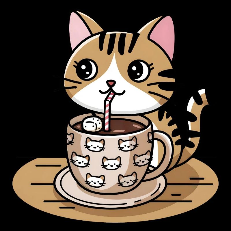 Hot Chocolate Cat