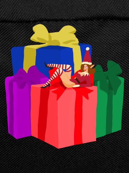 Santa's elf pinup