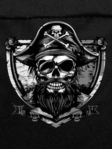 Pirate Skull Crest