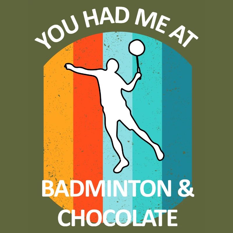 Badminton Badminton Badminton Player Chocolat