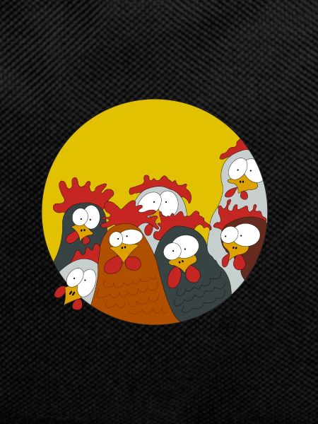 Hens are watching you
