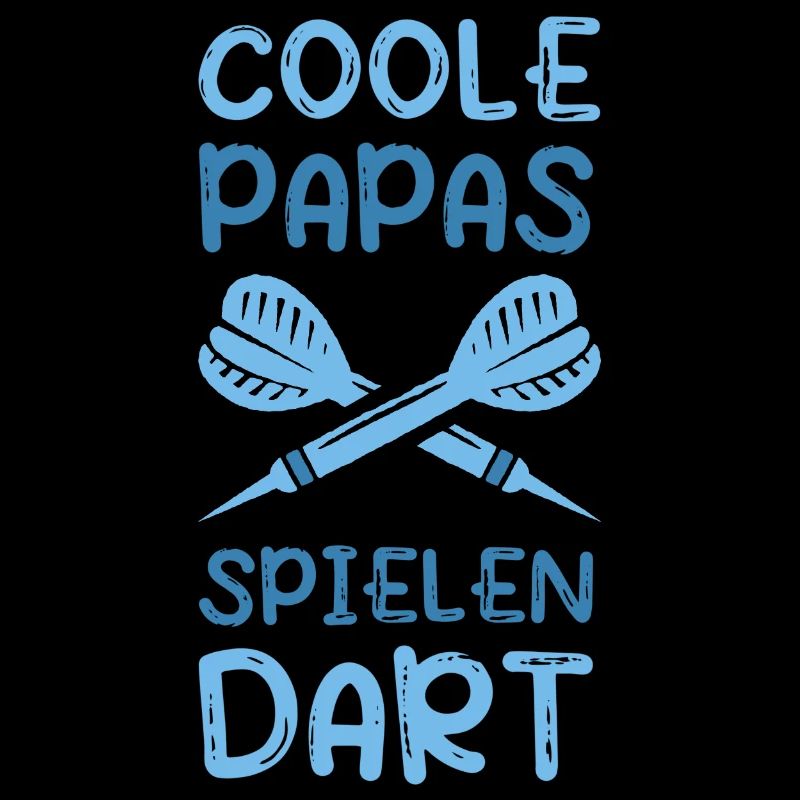 Cool dads playing darts
