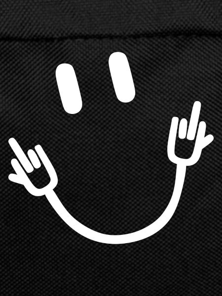 Smile Middle Finger