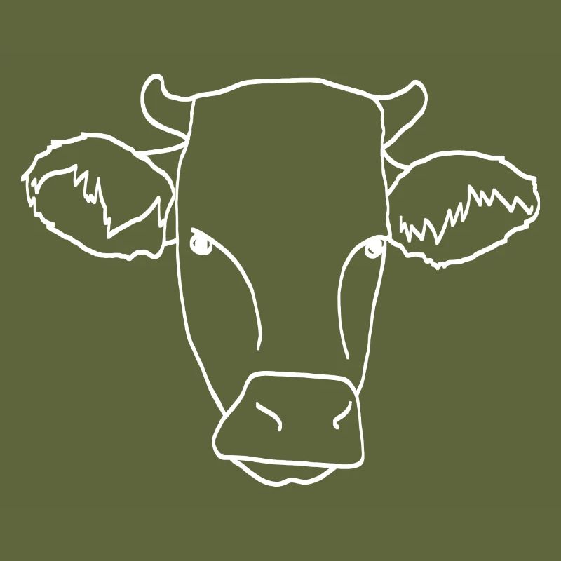 Kuhschädel lineart