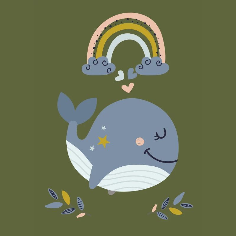 Regenbogenwal