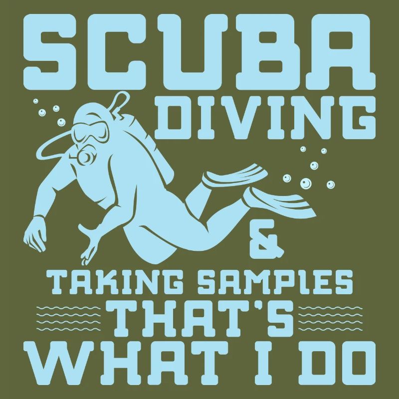 Scuba Diving & Taking Samples Ocean Student