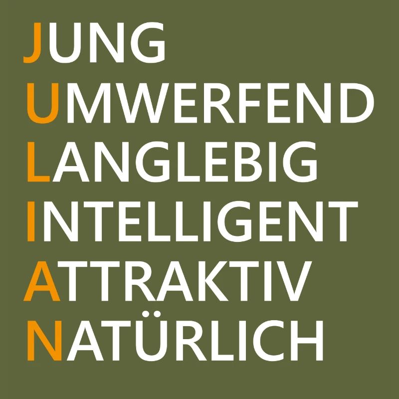 Julian Name Geschenk