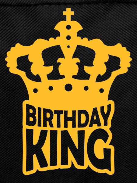 Birthday King Party Logo