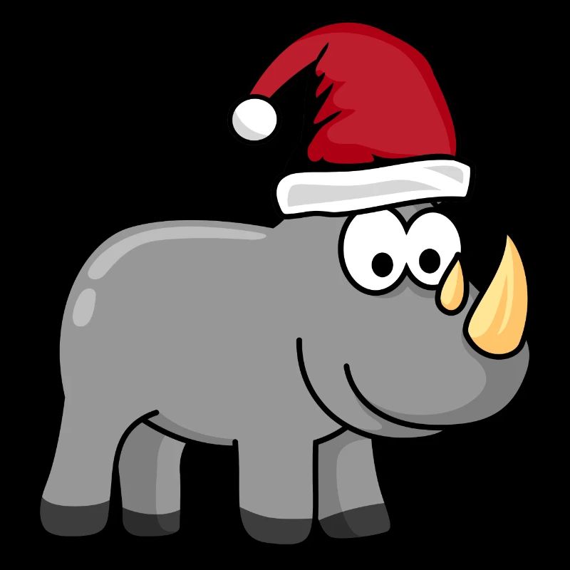 Rhinoceros Christmas Comic