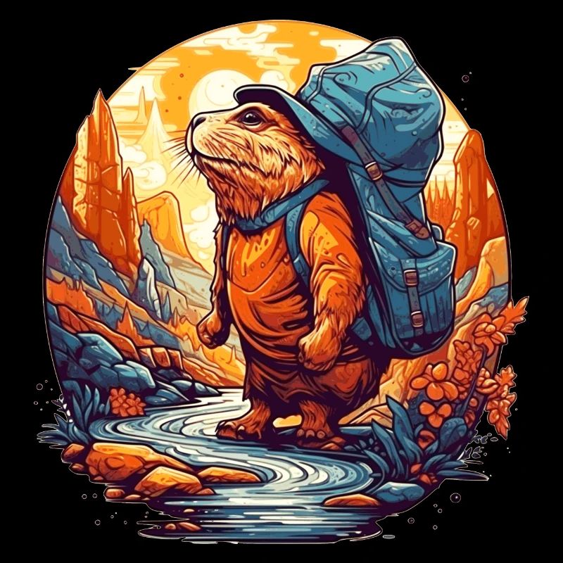 Mole rat migrates to the target