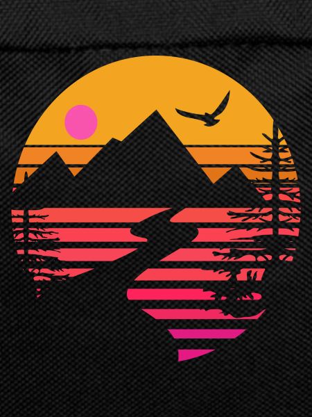 Mountains Outdoor Retro