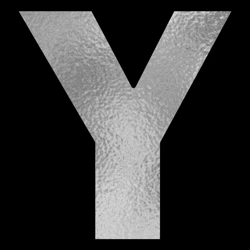 Letter Y Silver