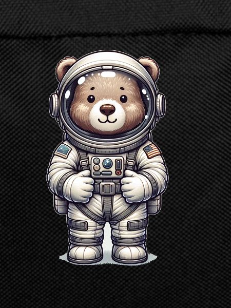 Ours mignon astronaute
