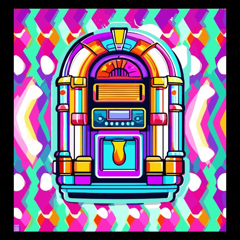 Jukebox / Musical Automaton / Retro / 50s