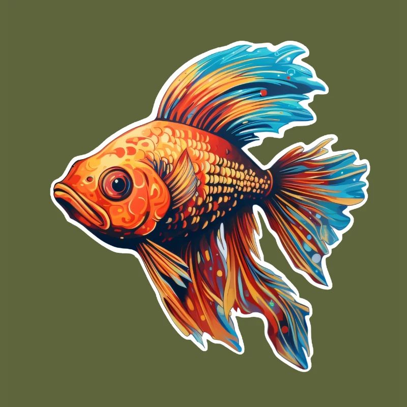 Fisch bunt