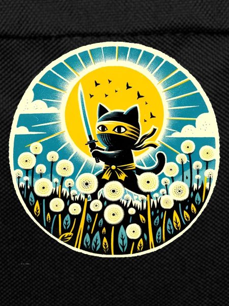Dandelion Ninja Cat