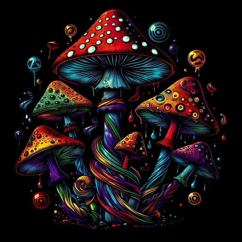 Psychedelic Mushroom Magic