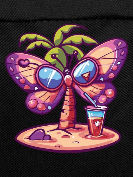 Butterfly Summer Beach Comic