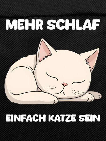 Schlafende süße Katze