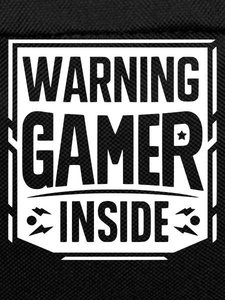 Warning Gamer Inside