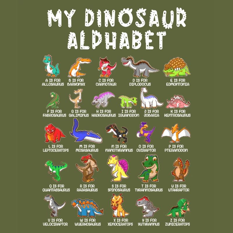 Dinosaurs Alphabet Learn Primer Gift